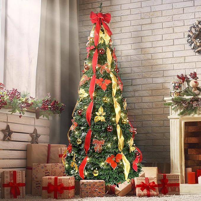 1.8M Collapsible Folding Christmas Tree 