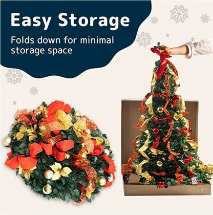 1.8M Collapsible Folding Christmas Tree 