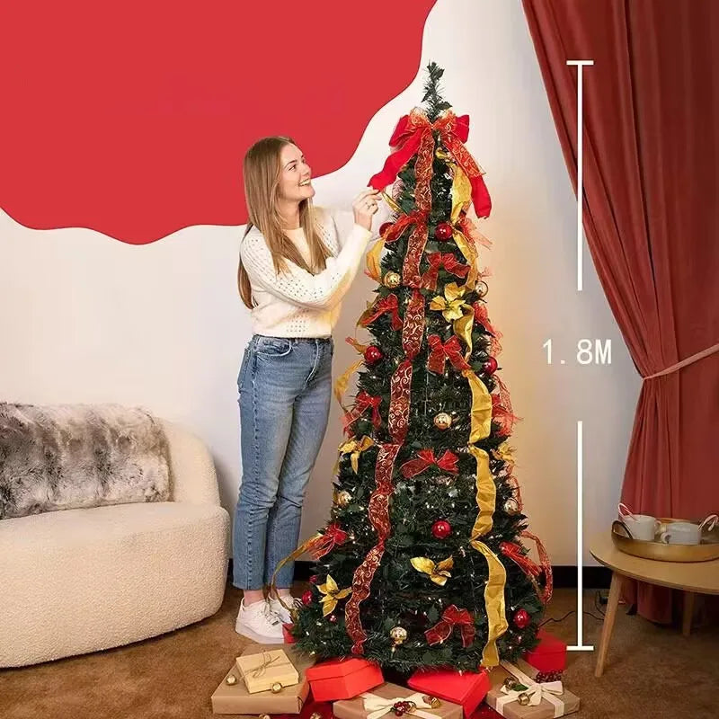 1.8M Collapsible Folding Christmas Tree 